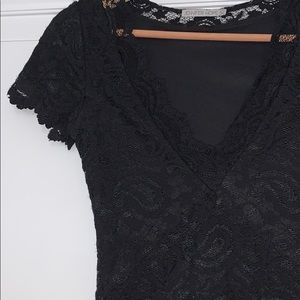 Jennifer Hope Black Lace Dress